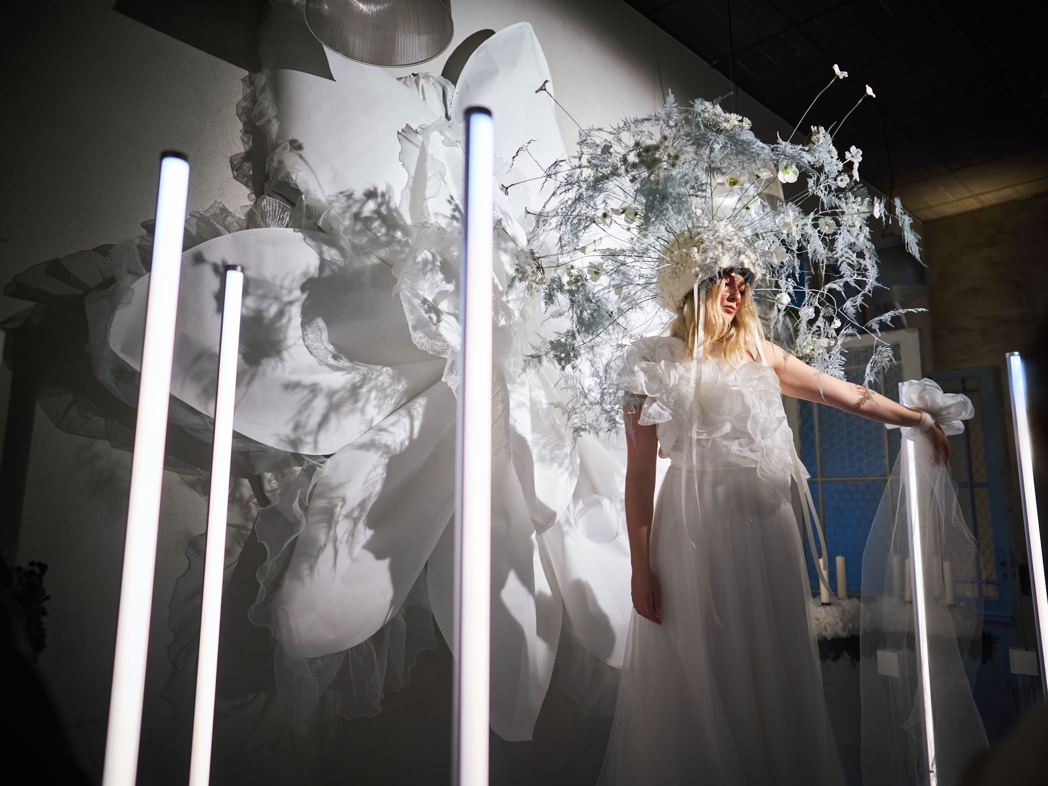 Astera LED-Leuchtstäbe bei Fashion Event mit professioneller Lichttechnik